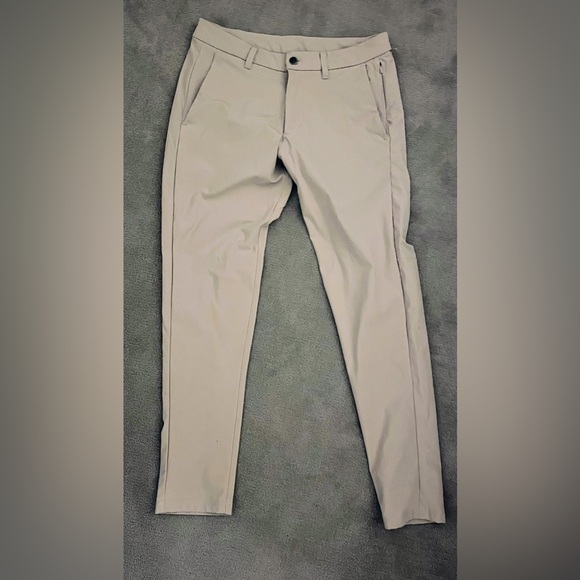 Lululemon Commission Skinny Fit Khakis - Picture 1 of 2